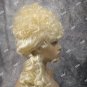 Blonde Colonial Belle Wig Southern Miss Debutante Victorian Lady Saloon Madame