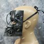 Silver Steampunk Bauta Costume Face Mask Apocalypse Robot Guy Futuristic Machine