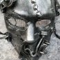 Silver Steampunk Bauta Costume Face Mask Apocalypse Robot Guy Futuristic Machine