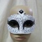 Fancy Gothic Swan Mask Black White Prima Ballerina Evil Wicked Odile Masquerade