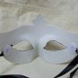 Fancy Gothic Swan Mask Black White Prima Ballerina Evil Wicked Odile Masquerade