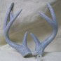 Silver Glitter Deer Costume Antlers Horns Reindeer Fantasy Myth Jackalope Stag