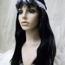 Black & White Frankie's Girl Wig Goth Transylvania Bride Frankenstein Retro Black & White Frankie's Girl Wig Goth Transylvania Bride Frankenstein Retro