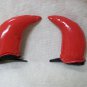 2 pc Clip on Red Devil Horns Hair Clips Barrettes Adult Pet Cosplay Hot Stuff Imp