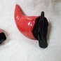 2 pc Clip on Red Devil Horns Hair Clips Barrettes Adult Pet Cosplay Hot Stuff Imp