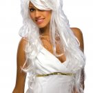 Long White Silver Chic Wig Ghost Christmas Past Heavenly Angel Spirit Snow Queen Long White Silver Chic Wig Ghost Christmas Past Heavenly Angel Spirit Snow Queen