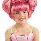 Child Springtime Fairy Wig Mixed Pinks Faerie Punky Raspberry Tart Abby Cadabby