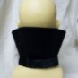 Fancy Gothic Black Vampire Standup Collar Jabot Ascot Count Dracula Steampunk