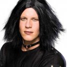 Wild EMO Dark Lord Wig Rocker Punk Angel Goth Dude Mindfreak Magician Vampire