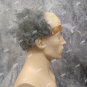 Psycho Surgeon Wig Magnifying Headpiece Crazy Killer Driller Deranged Dentist