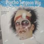 Psycho Surgeon Wig Magnifying Headpiece Crazy Killer Driller Deranged Dentist