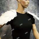 2 pc Angel Feather Clip on Shoulder Wings Celestial Heavenly Being Divine Spirit