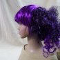 Child Gothic Dolly Wig Black Purple Mix Haunted Doll Creepy Toy Cute Clown