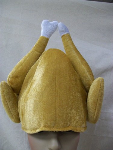 Funny Roasted Turkey Hat Leg Drumstick Chicken Holiday Dinner Chef Tom Bird Xmas