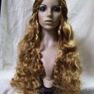 Ginger Lady Guinevere Wig Medieval Damsel Renaissance Celtic Princess Maiden Gal