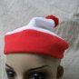 Small Red & White Beanie Hat Cap Child Pet Waldo Wally Wenda Wilma Woof Bobble
