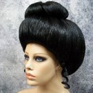 Deluxe Japanese Lady Wig with Chopsticks Oriental Cosplay Imperial China Doll Courtesan Geisha