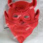 Red Black Foam Devil Costume Mask Day of Dead Masquerade Dia De Los Muertos