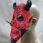 Red Black Foam Devil Costume Mask Day of Dead Masquerade Dia De Los Muertos
