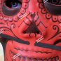 Red Black Foam Devil Costume Mask Day of Dead Masquerade Dia De Los Muertos