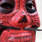 Red Black Foam Devil Costume Mask Day of Dead Masquerade Dia De Los Muertos