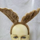 Brown Reindeer Antlers Headband Santa's Helper Rudolph Christmas Deer Elf Moose