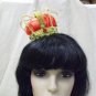Clip on Mini Queen Crown King Gold & Red Majesty Fancy Dress Princess Prince NEW
