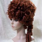 Auburn Empress Wig Historical First Lady Duchess Majesty Queen Baroness Royal Ball