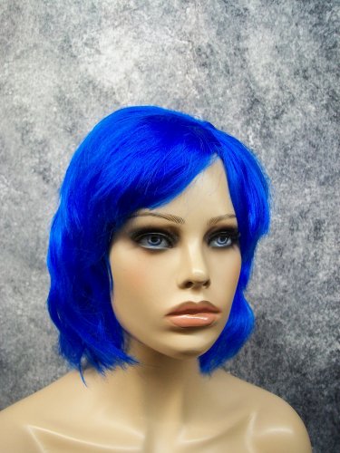 Licensed Sailor Moon Mercury Blue Costume Wig Adult Comic Anime Ami Mizuno NEW