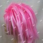 Messy Pink Funky Punk Wig Shaggy Rave Cotton Candy Unisex Rocker Rockstar Anime Manga