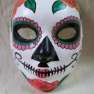 Painted Face Mask Day of the Dead Roses Masquerade Mexican Muerta Sugar Skull
