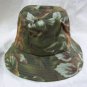 Leaf Print Camo Bucket Hat 58cm Cap Tree Redneck Hillbilly Camouflage Duck Hunter Fisherman
