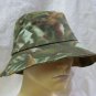 Leaf Print Camo Bucket Hat 58cm Cap Tree Redneck Hillbilly Camouflage Duck Hunter Fisherman