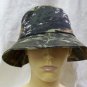 Tree Leaf Mix Print Camo Bucket Hat 58cm Cap Tree Redneck Hillbilly Camouflage Duck Hunter Fisherman