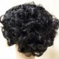 Curly Black Flapper Wig Charleston Jazz Cabaret Roaring 20s Blues Tavern Singer
