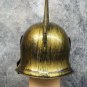 Gold Gladiator Tiger Helmet Medieval Knight Warrior Soldier Armor Crusader Greek Roman