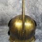 Gold Gladiator Tiger Helmet Medieval Knight Warrior Soldier Armor Crusader Greek Roman