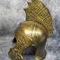 Gold Gladiator Tiger Helmet Medieval Knight Warrior Soldier Armor Crusader Greek Roman