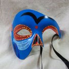 Colorful Phantom Style Mask Unibrow Mexican Sugar Skull Frida Tribal Warrior Zulu Tiki Luau