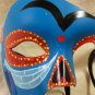 Colorful Phantom Style Mask Unibrow Mexican Sugar Skull Frida Tribal Warrior Zulu Tiki Luau