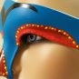 Colorful Phantom Style Mask Unibrow Mexican Sugar Skull Frida Tribal Warrior Zulu Tiki Luau