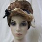 Brown Blonde Beehive UpDo Wig 50s 60s 70s Retro Mod Gal English Lady Secretary