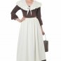 Adult Colonial Village Woman Costume Large 10-12 Renaissance Medieval Peasant