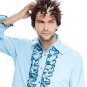 Funny Hair plugs Mens Brown Wig with Bald Cap Transplant Balding Movie Star Pops Grandpa