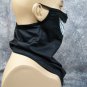 Big Cheshire Cat Grin Face Mask Handkerchief Style Neck Gaiter with Ear Loops Comic Alice Hatter