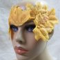 Yellow Leaf Eye Mask Forest Nymph Masquerade Mother Nature Dryad Autumn Fairy