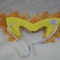 Yellow Leaf Eye Mask Forest Nymph Masquerade Mother Nature Dryad Autumn Fairy
