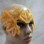Yellow Leaf Eye Mask Forest Nymph Masquerade Mother Nature Dryad Autumn Fairy