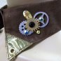 Steampunk Choker Shirt Collar Cogs Industrial Fantasy Science Fiction Gothic Victorian