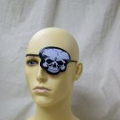 Gothic Skull Eyepatch Pirate BlackHeart Swashbuckler Buccaneer Bandit Biker Dude